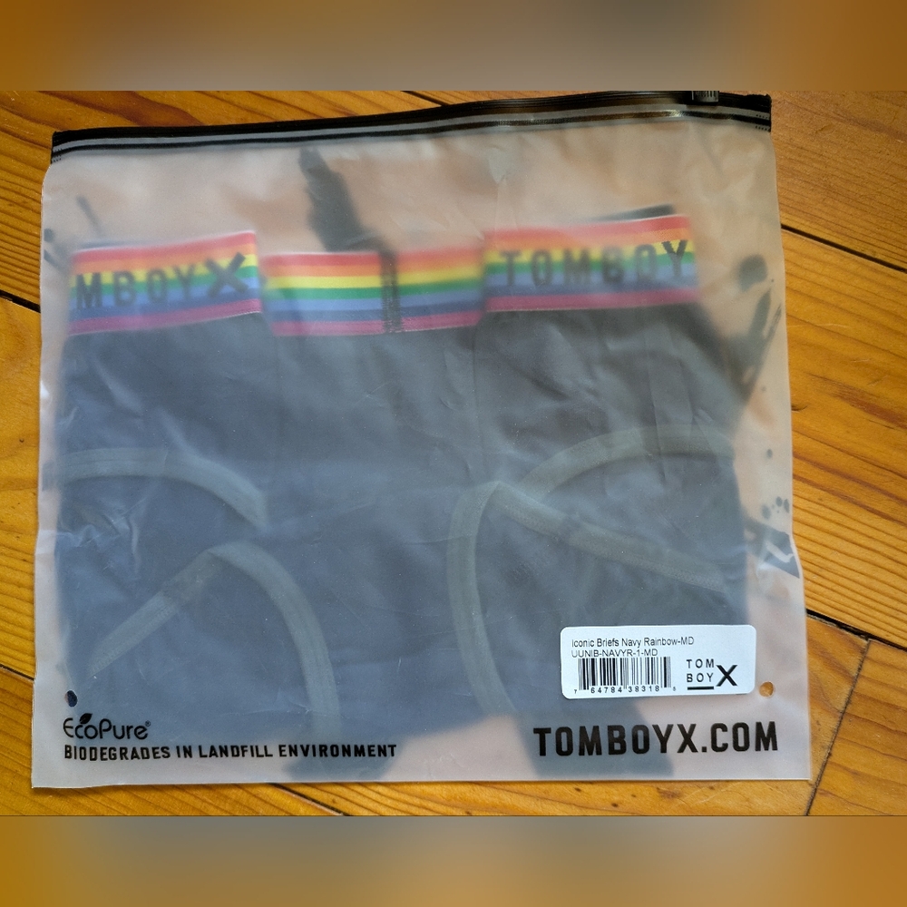 TomboyX Iconic Briefs Navy Medium